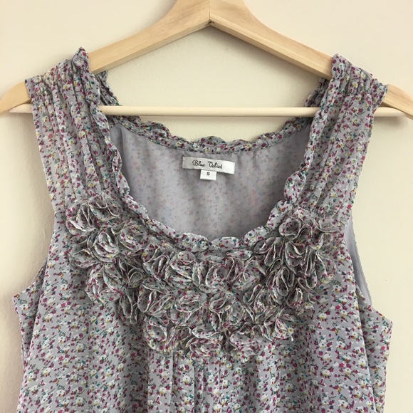 Summer Boutique Tunic Chiffon Top sleeveless Small - Picture 4 of 8